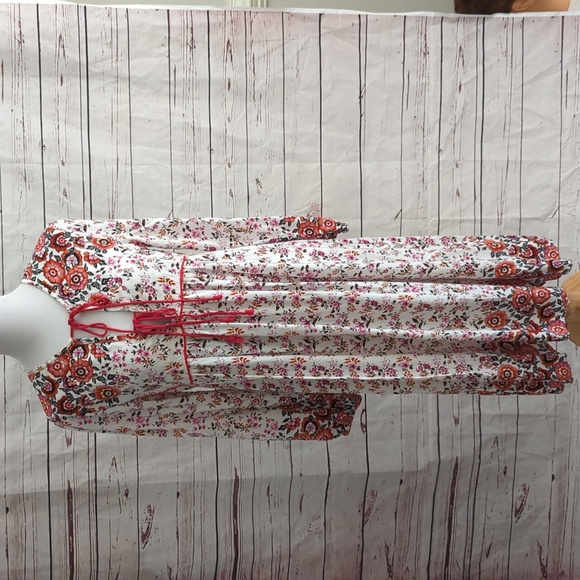 R. Vivimos Dress, Bohemian Boho Peasant Prairie, women's small 4/6 - Picture 2 of 9